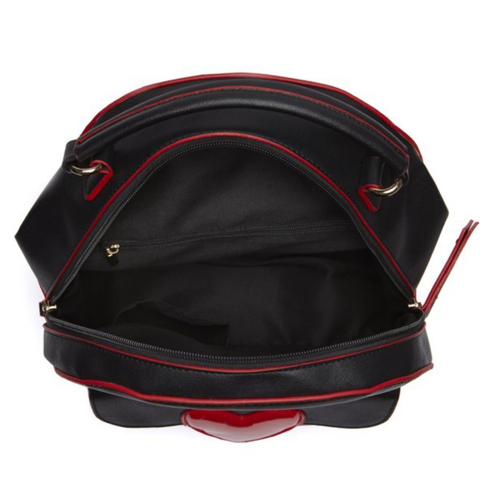 New Olivia Miller Red Queen Of Hearts Backpack Bag - Picture 3 of 4